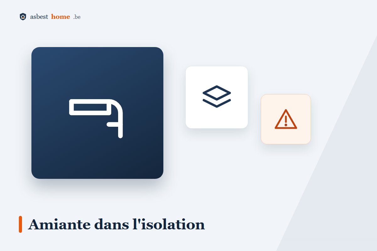 Amiante dans l'isolation : calorifugeage de tuyaux, laine d'amiante et cordon de poêle