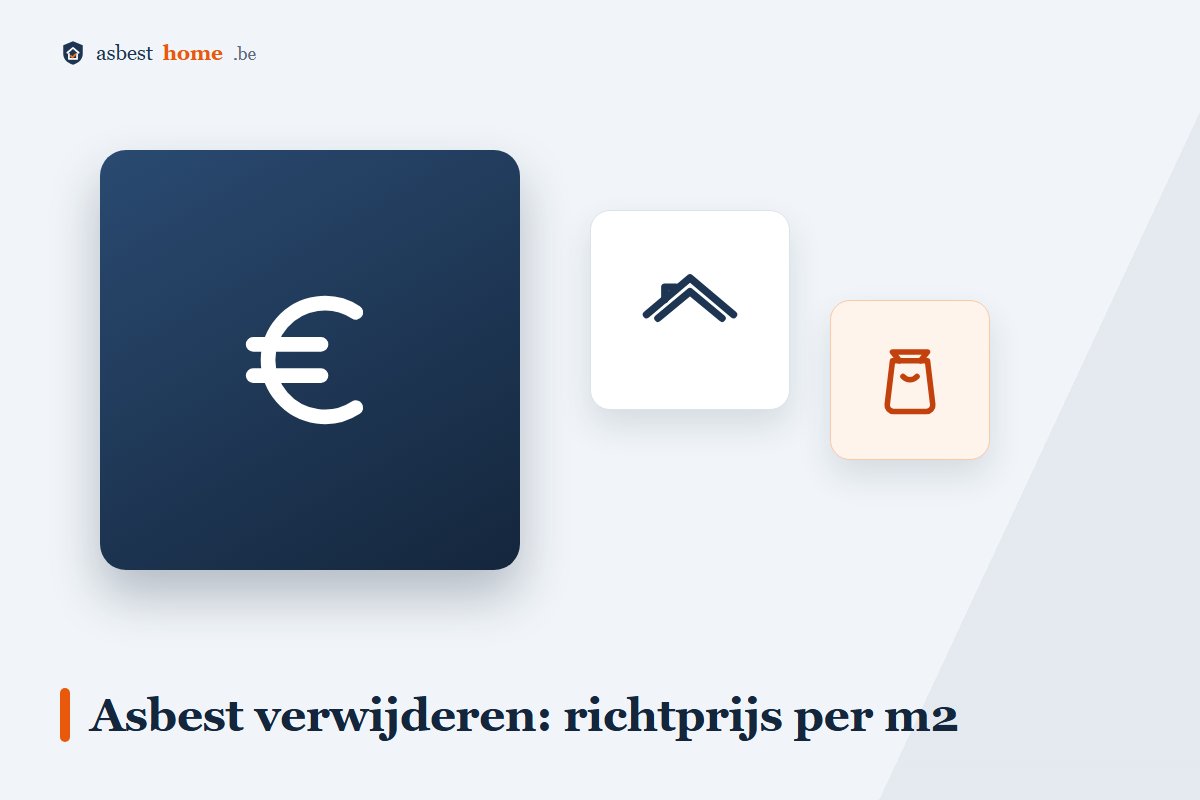 Asbest verwijderen prijs per m2 in 2026 voor dak, gevel en vloer