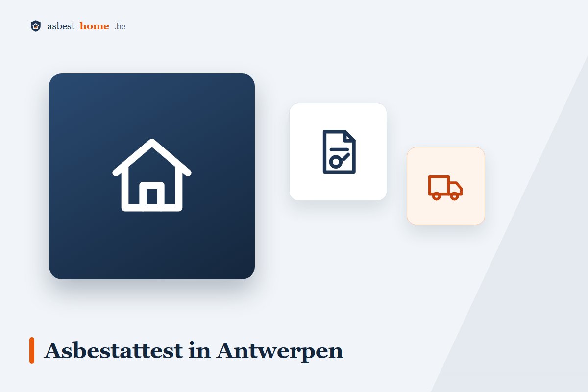 Asbestattest in Antwerpen voor herenhuizen, rijwoningen en appartementen