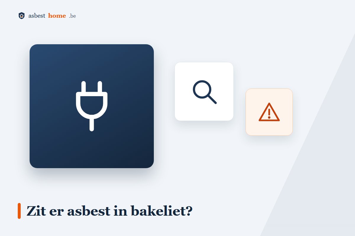 Zit er asbest in bakeliet: oude schakelaars, stopcontacten en zekeringkasten