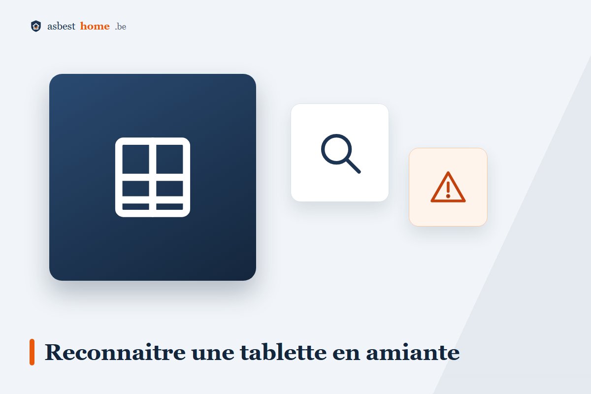 Tablette de fenêtre en amiante : reconnaître le marbre artificiel au motif en nid d'abeilles